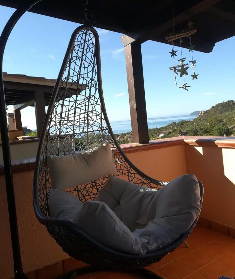 Villa Sole Vista Mare Super Panoramica Costa Rei Dış mekan fotoğraf
