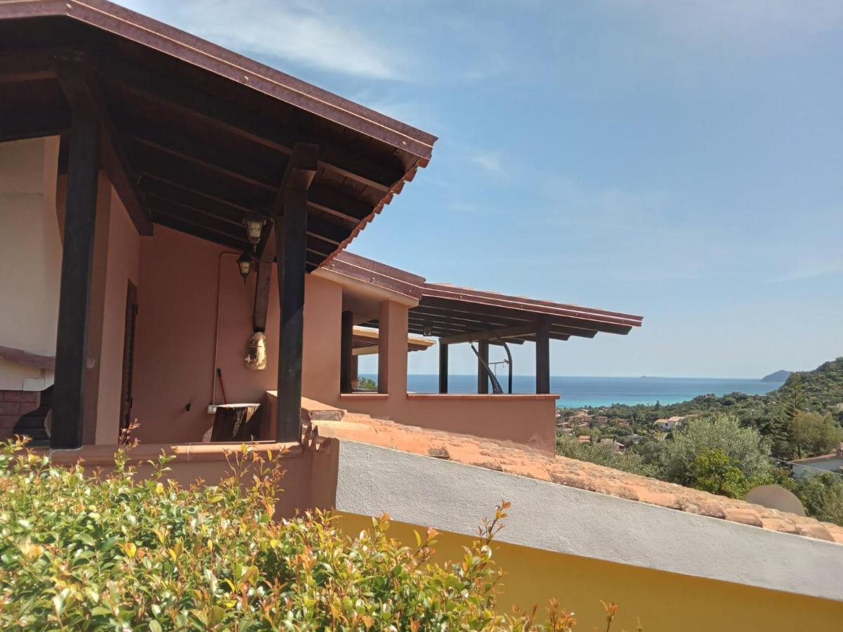 Villa Sole Vista Mare Super Panoramica Costa Rei Dış mekan fotoğraf